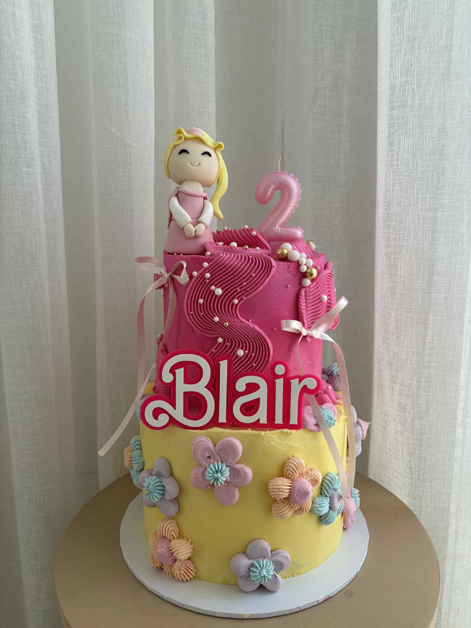 Blair's Princess Birthday Cake